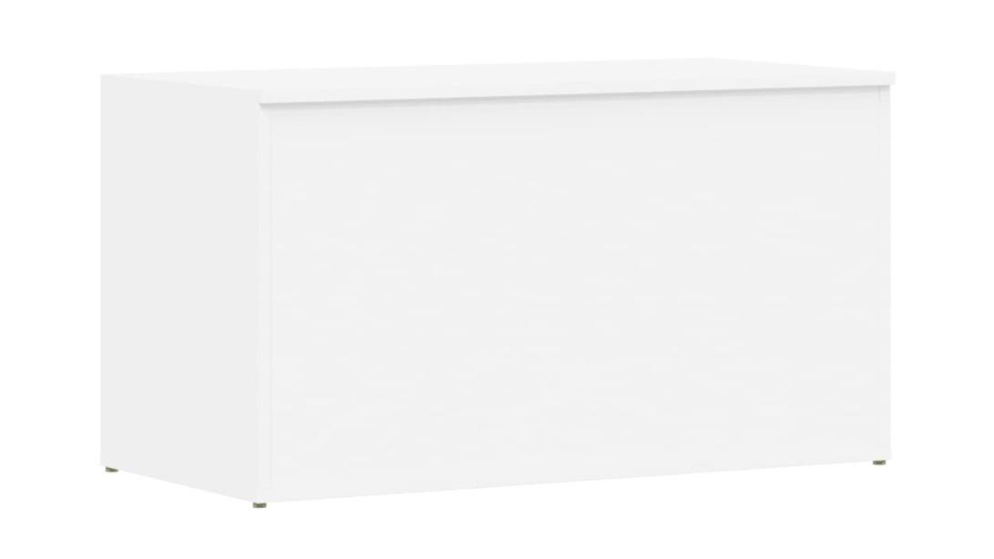 vidaXL 84 x 42 x 46cm Engineered Wood Storage Chest - White