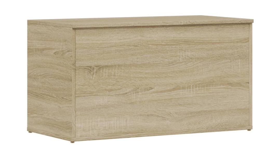 vidaXL 84 x 42 x 46cm Engineered Wood Storage Chest - Sonoma Oak