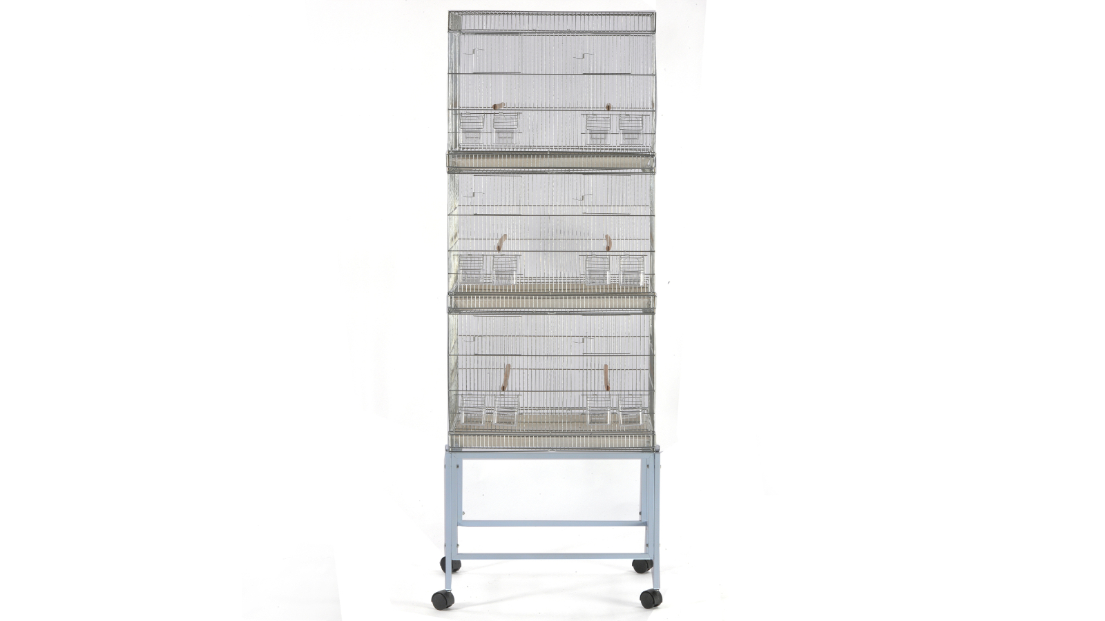 Flyline Breeding Bird Cage on Stand for Canary Parakeet Budgie Cockatiel