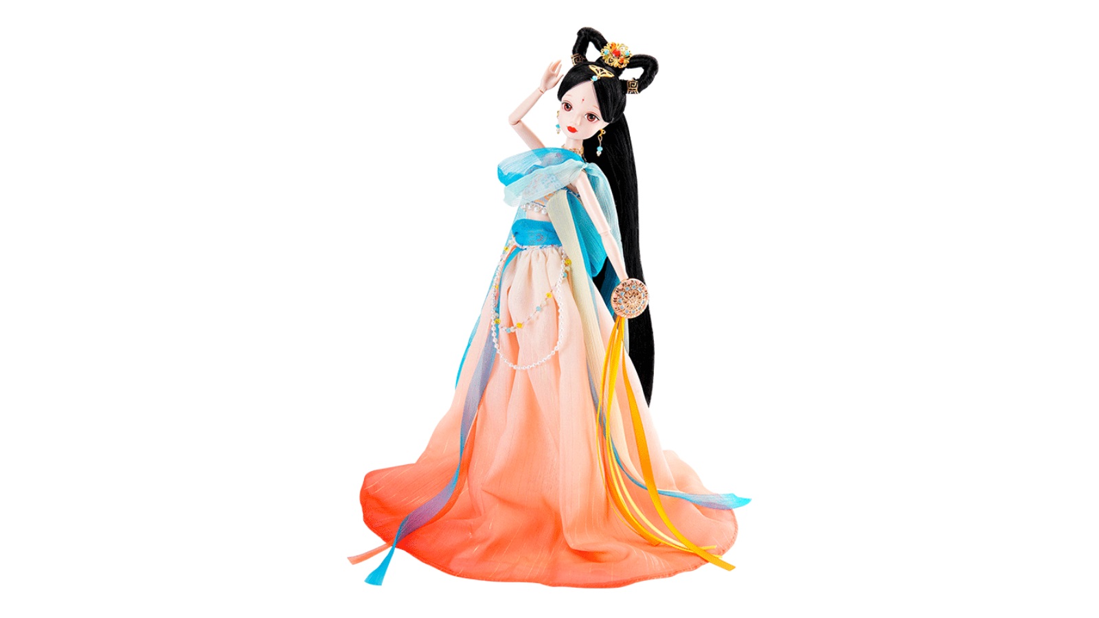 Kurhn Dun Huang Dance Stylish Doll