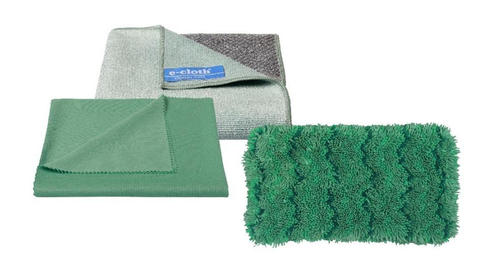 Purple Spoilz E-Cloth Kitchen Cleaning Cloths Twin Pack + Kitchen Whizz