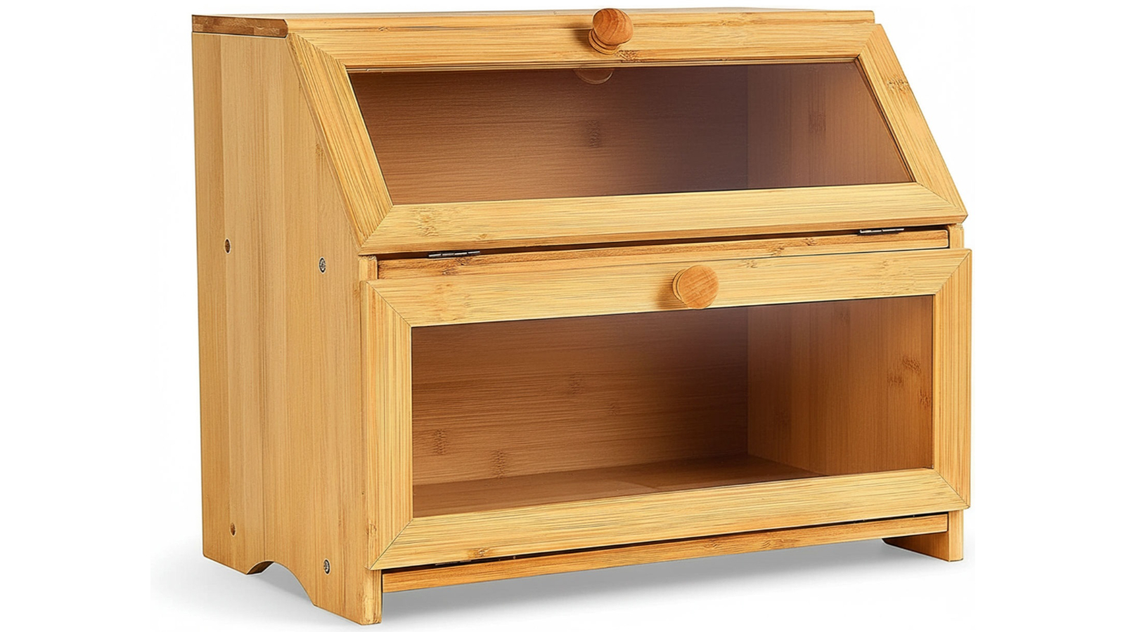 Vikus Large Double Layer Bread Boxc