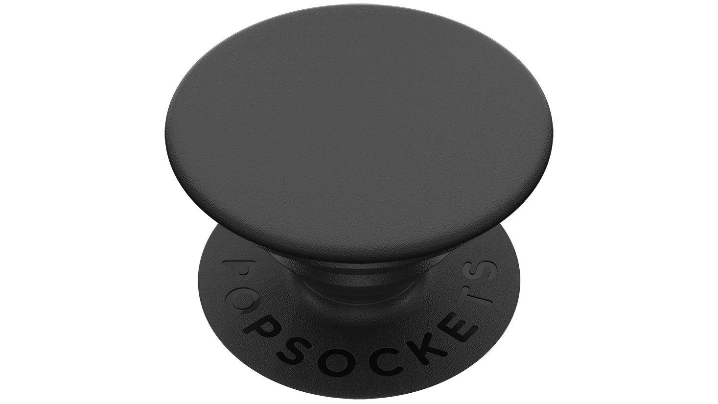 PopSockets PopGrip PopTop + PopChain Lite (Adhesive) - Black