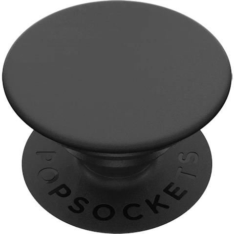 PopSockets PopGrip PopTop + PopChain Lite (Adhesive) - Black