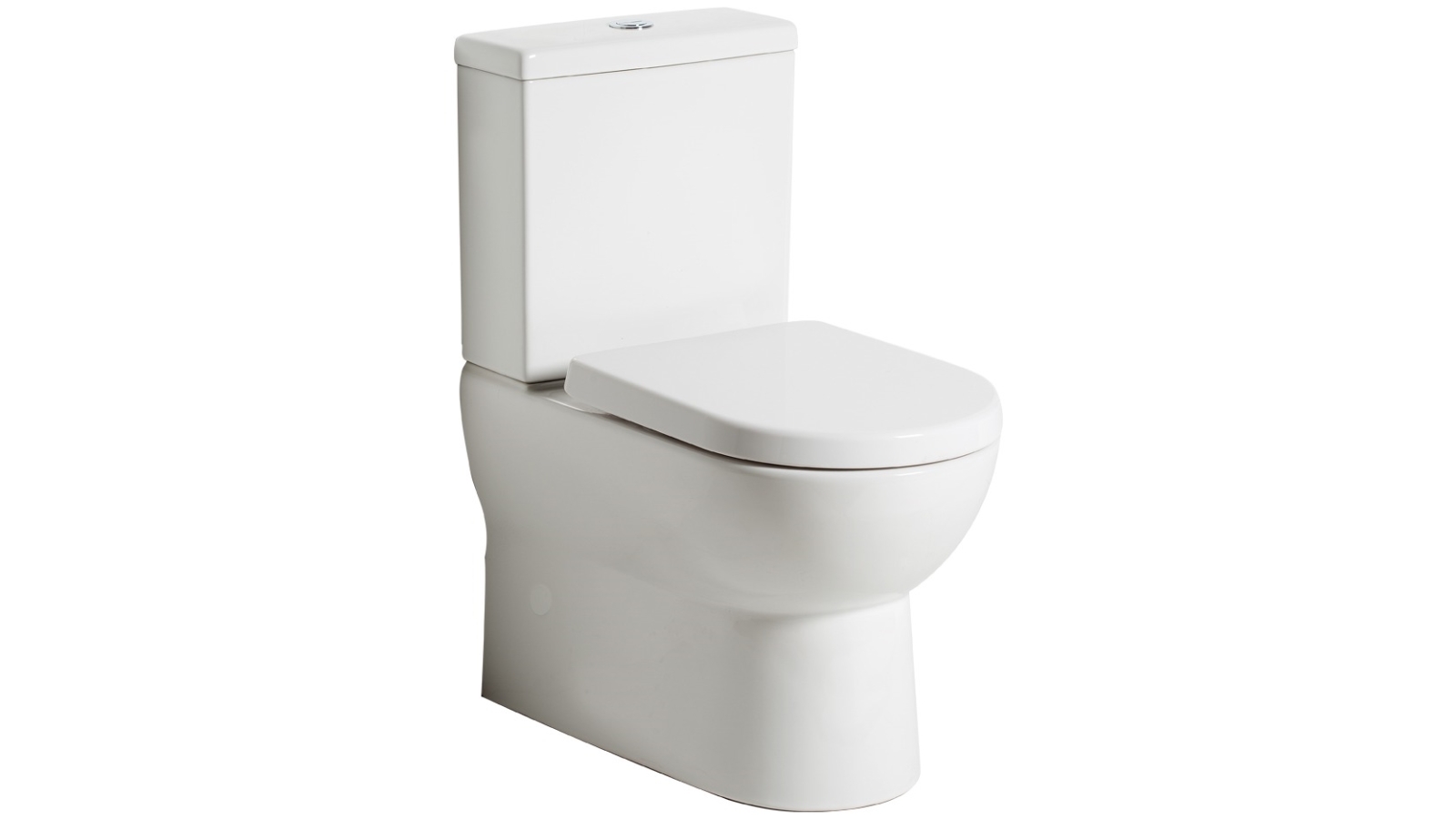 Argent Pace Back to Wall Toilet Suite with Rear Water Entry