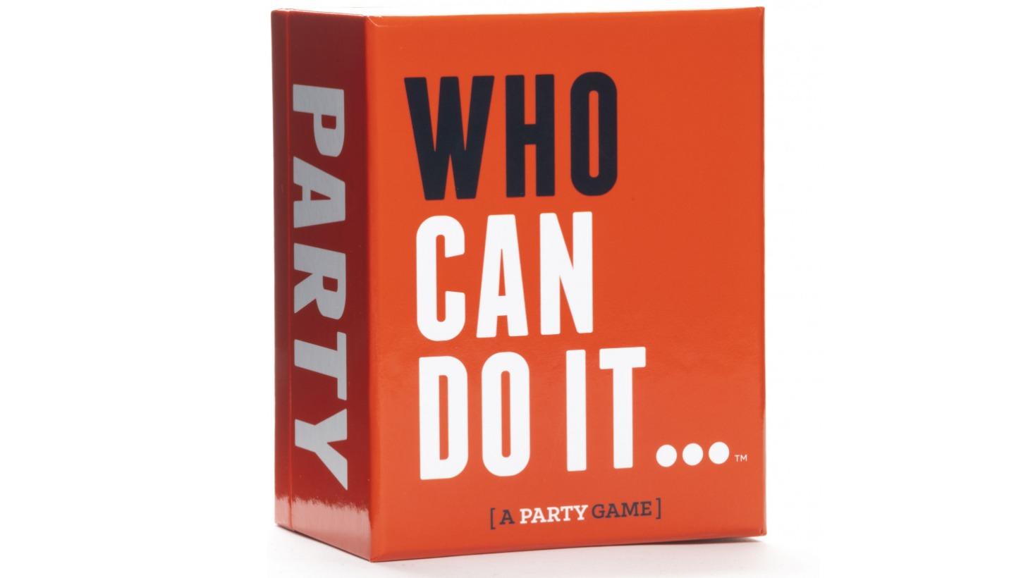 Who Can Do It Card Game