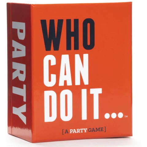 Who Can Do It Card Game