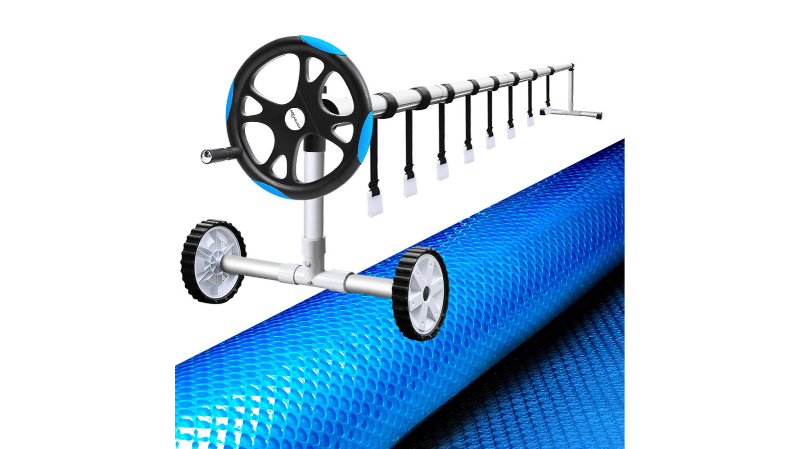 Aqua Buddy Pool Cover Roller Solar Blanket - 8 x 4.2 Metre