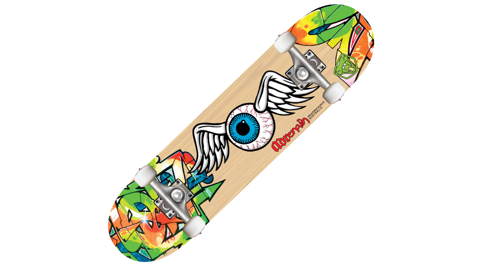 Adrenalin 78.74cm Halfpipe Eyeball Skateboard