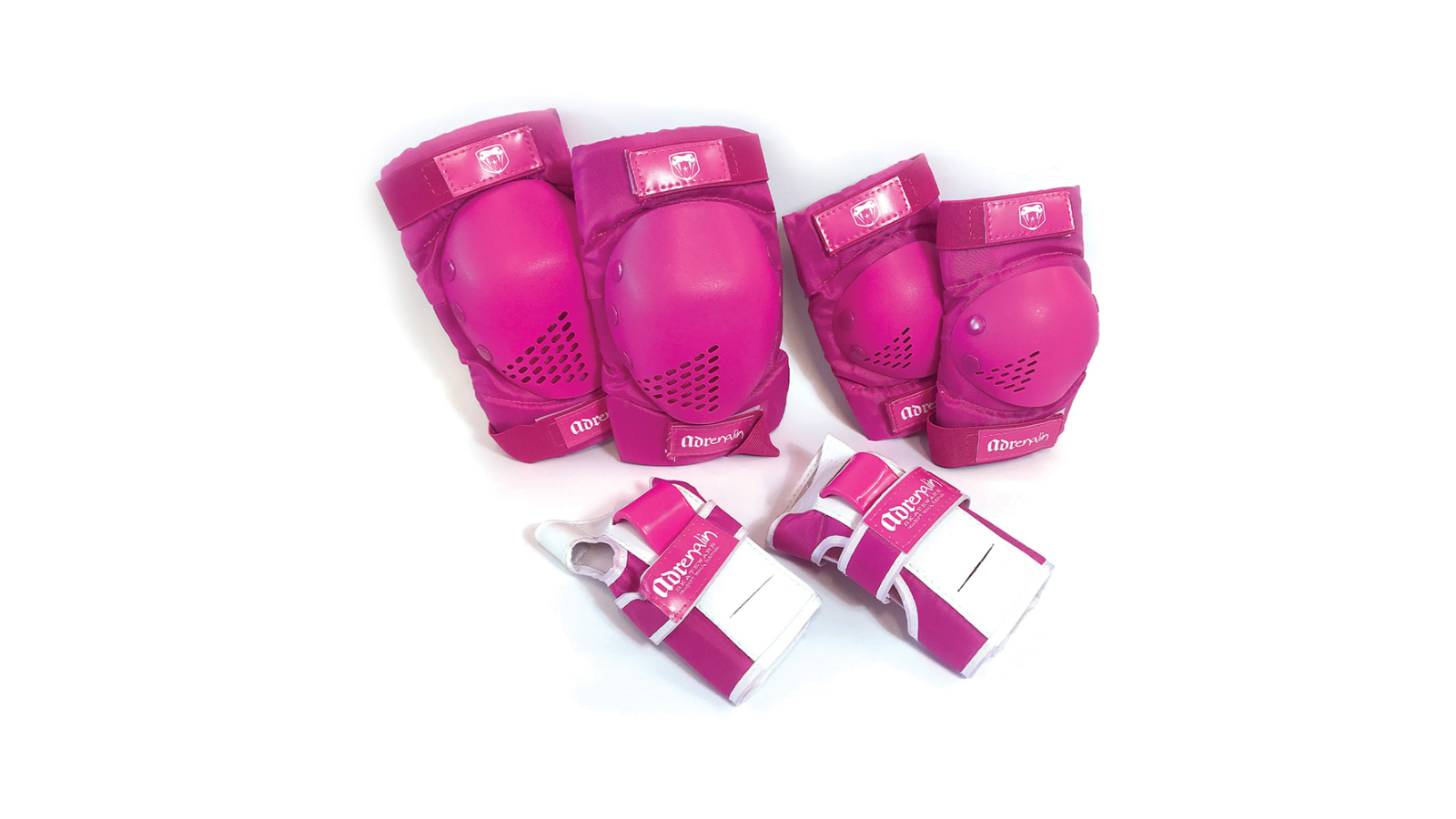 Adrenalin Small Skateboard and Scooter Protection Set for Child - Pink