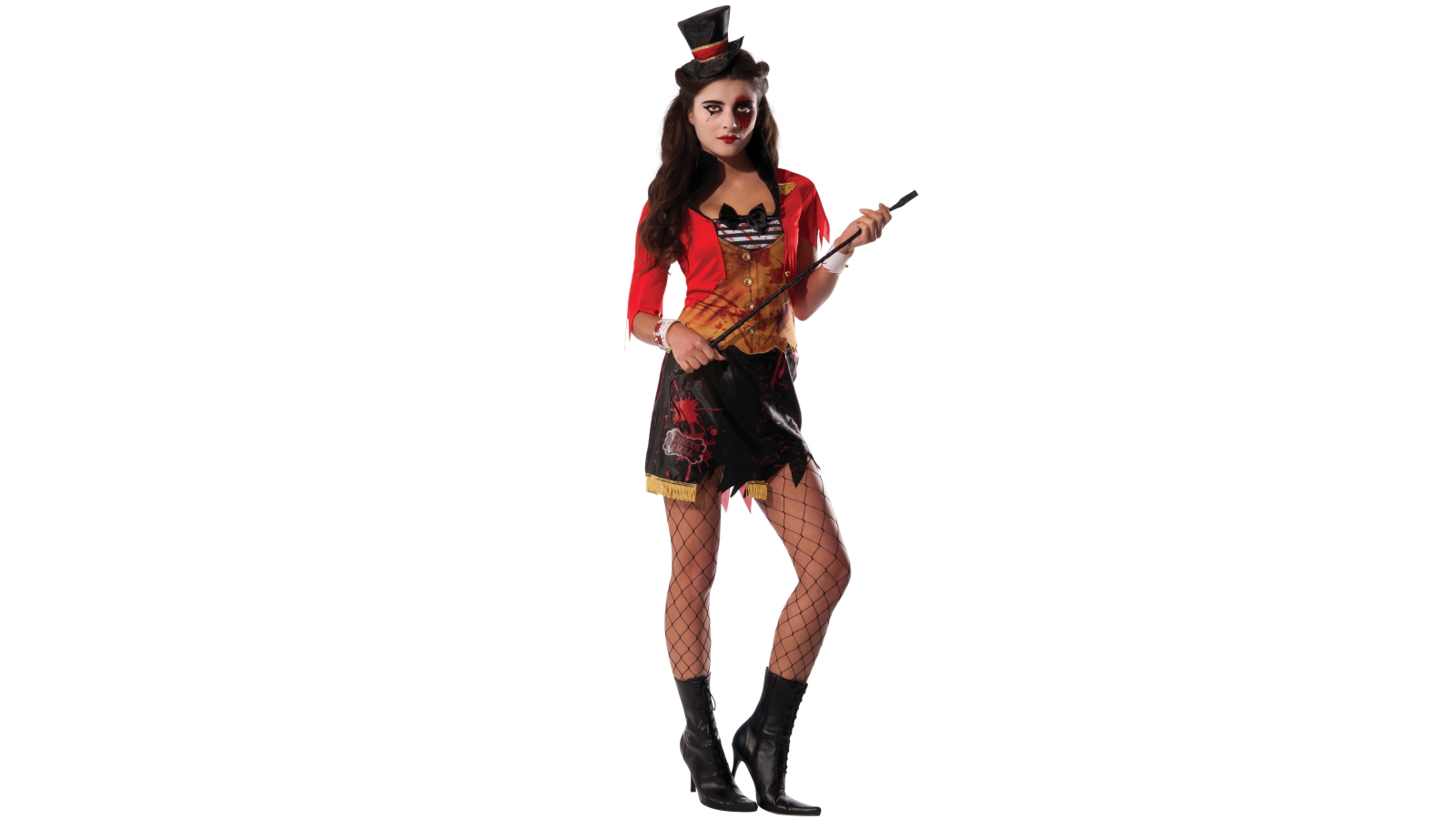 Mauled Ring Mistress Costume - Size Large