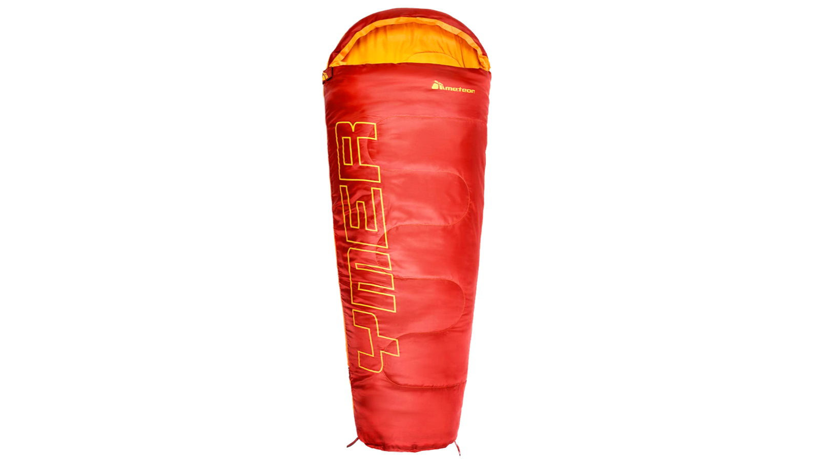 Meteor For The Winners Kids 150 x 60cm Sleeping Bag - Red/Orange