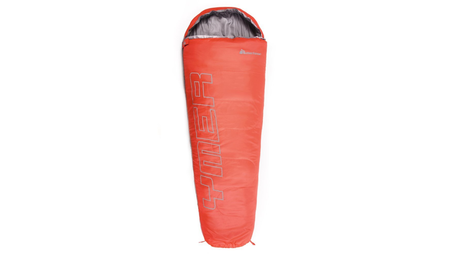 Meteor For The Winners Kids 150 x 60cm Sleeping Bag - Orange/Grey