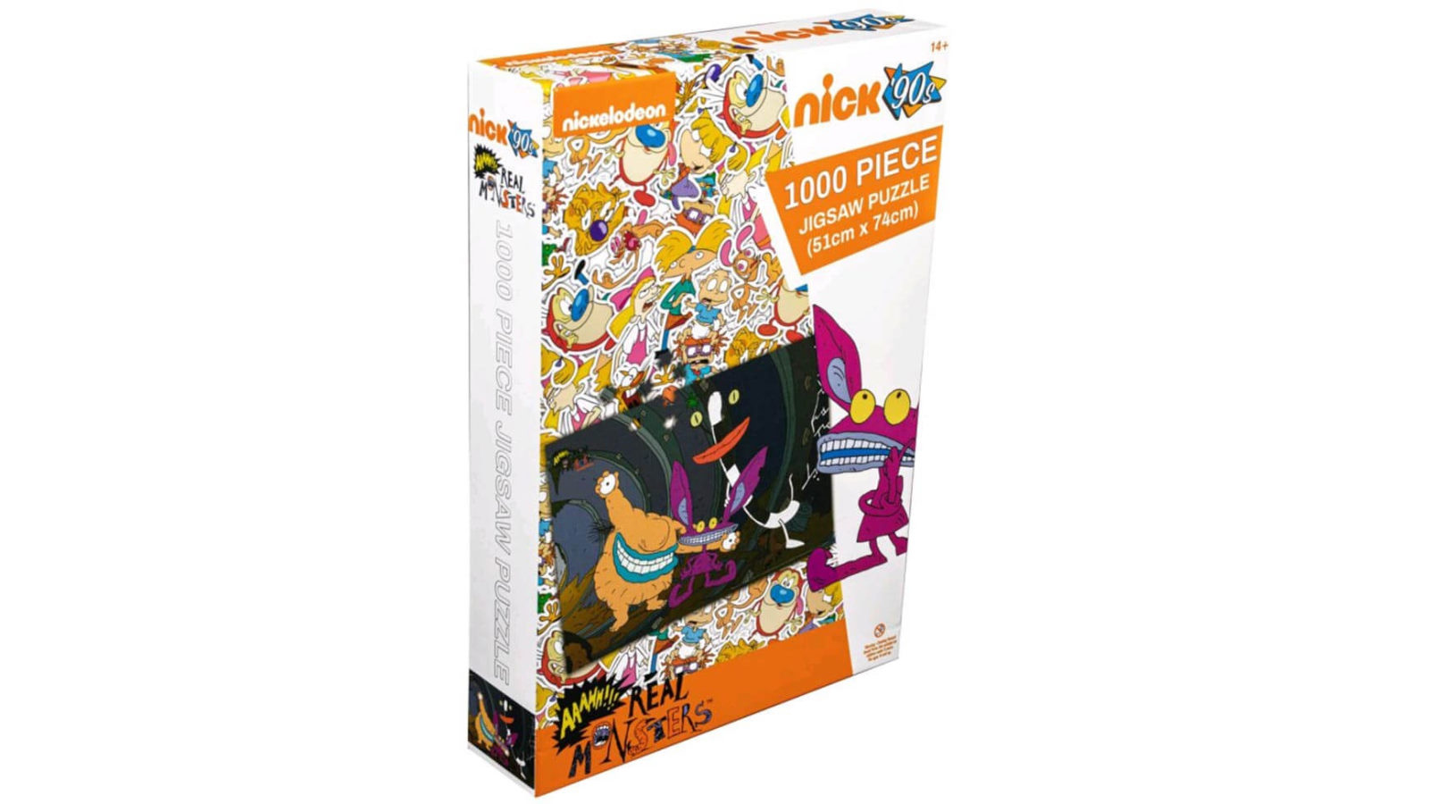 Aaahh Real Monsters Sewer Tunnel 1000 Piece Jigsaw Puzzle