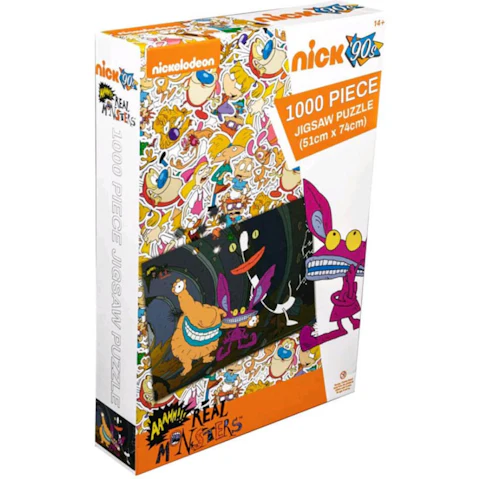 Aaahh Real Monsters Sewer Tunnel 1000 Piece Jigsaw Puzzle