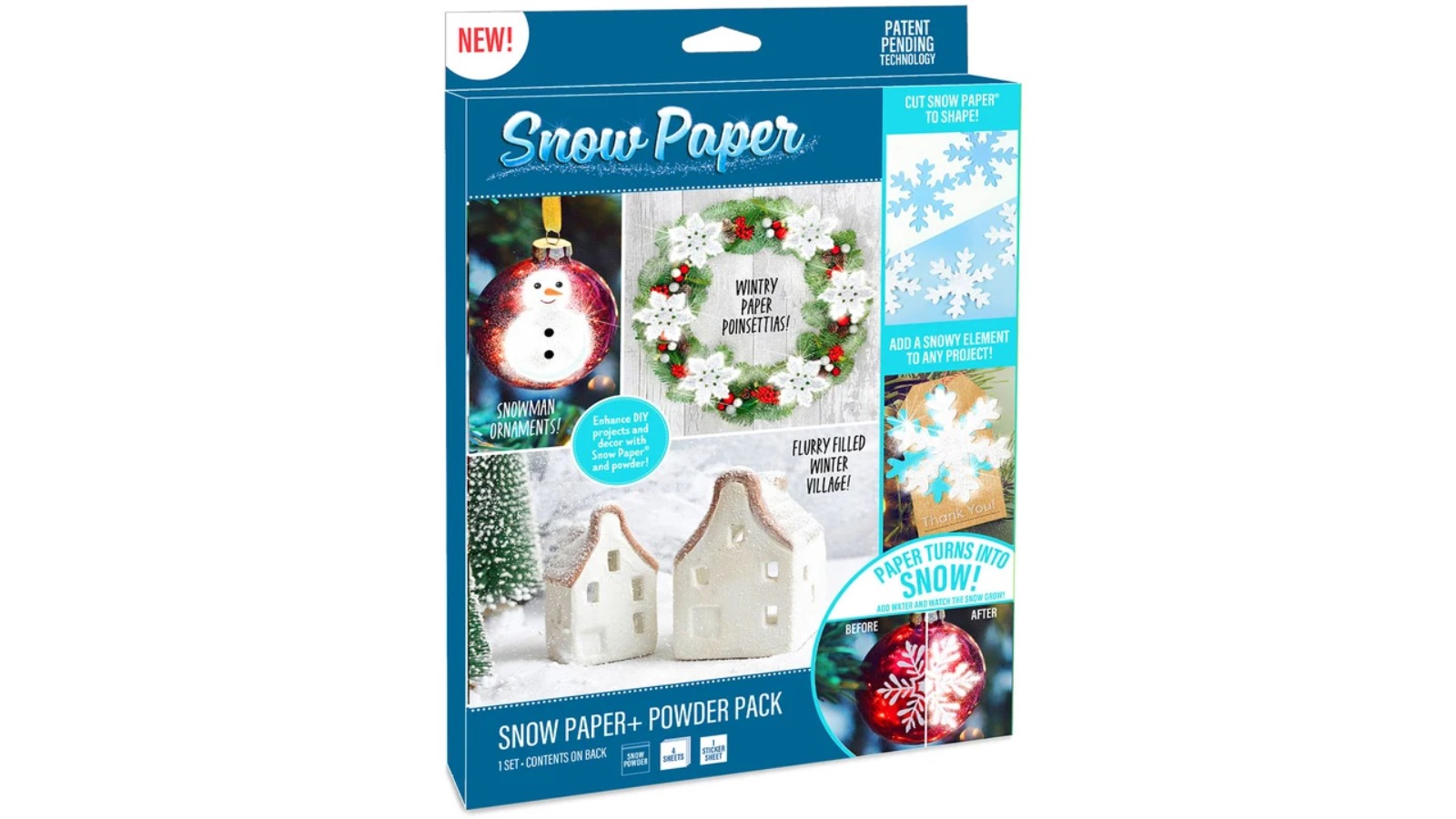 Creative Kids Snow Paper and Powder Plus Pack