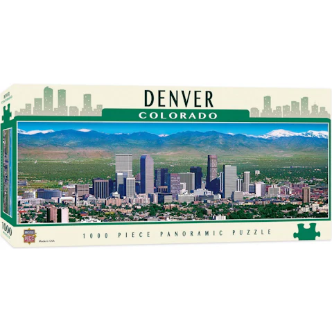 Masterpieces City Colorado Panoramic 1,000 Piece Jigsaw Puzzle