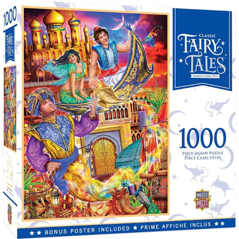 Masterpieces Classic Fairy Tales Aladdin 1,000 Pieces Jigsaw Puzzle