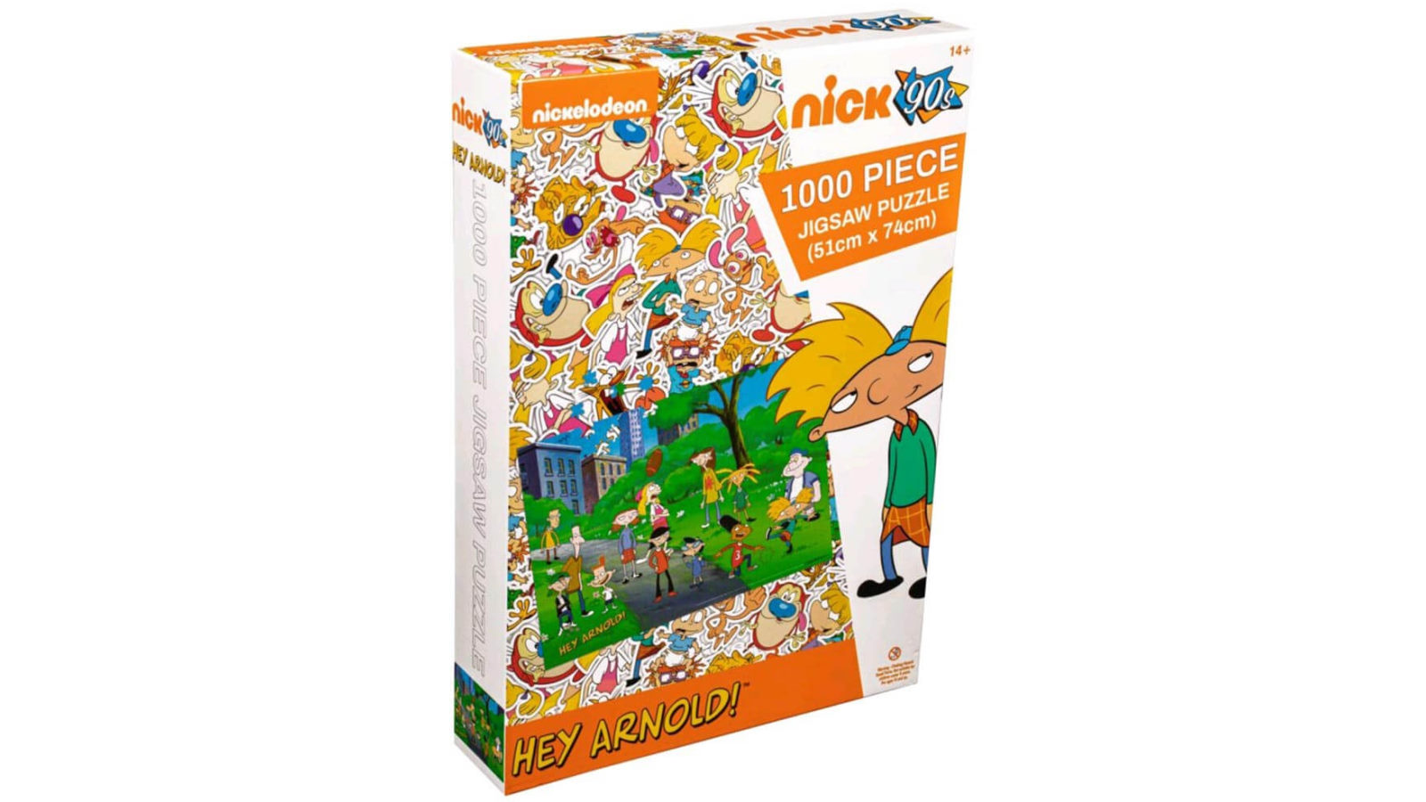 Hey Arnold Park 1000 Piece Jigsaw Puzzle