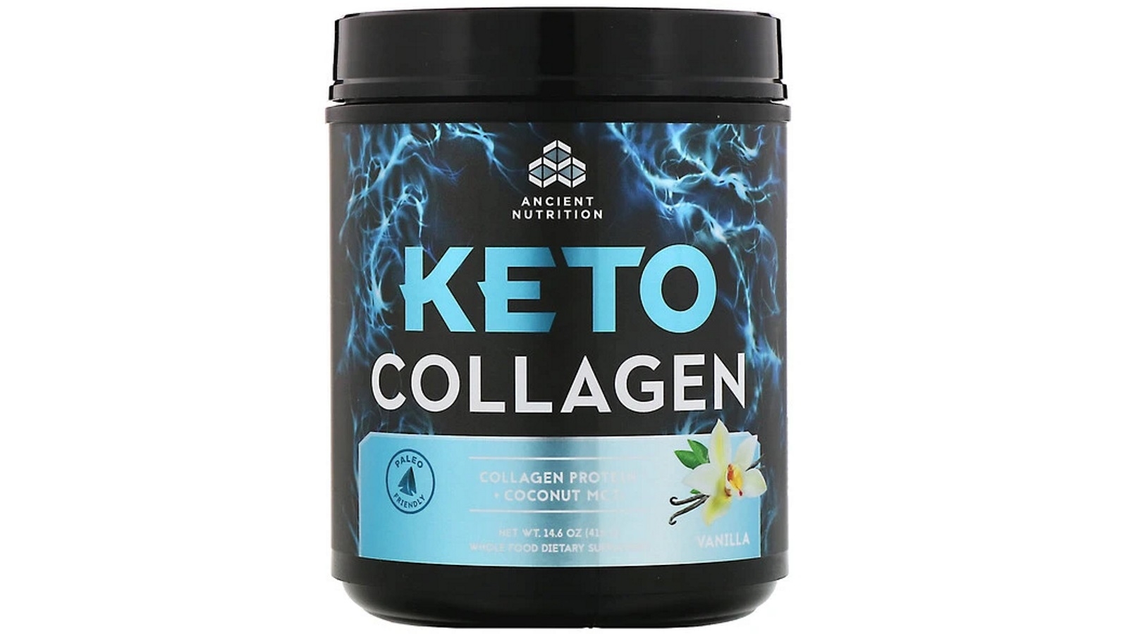 Dr. Axe Keto Collagen Protein + Coconut MCTs - Vanilla