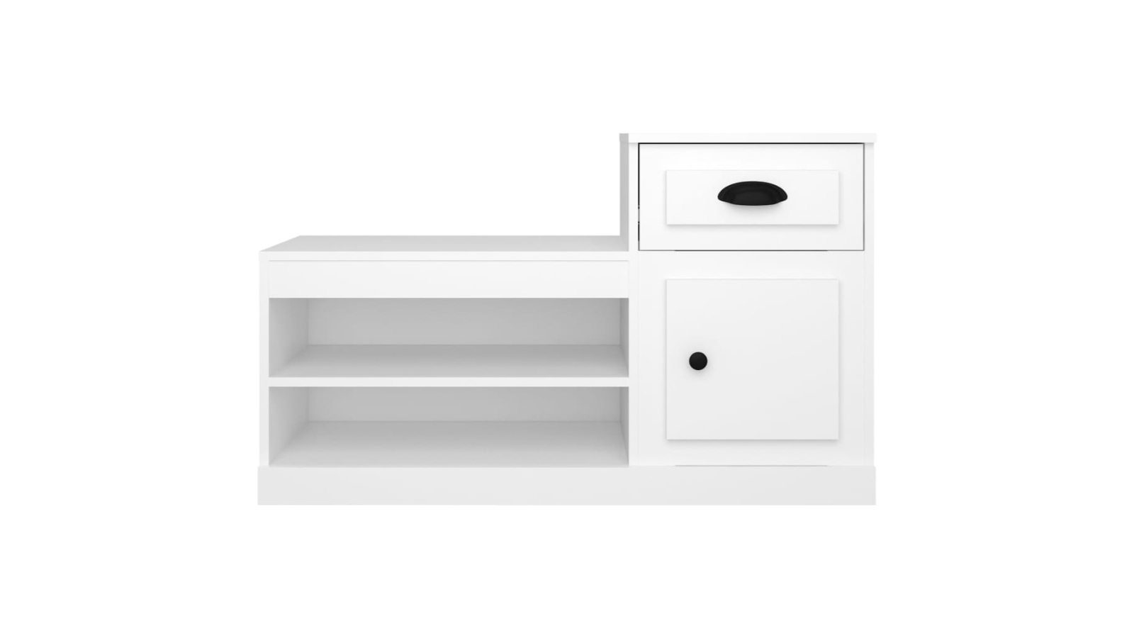 vidaXL Engineered Wood 100 x 42 x 60cm Shoe Cabinet - White