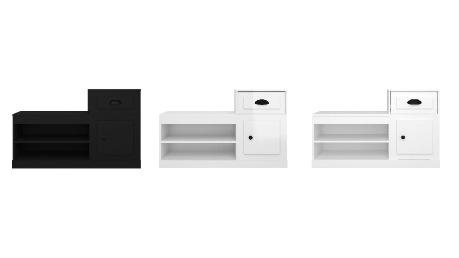 vidaXL Engineered Wood Shoe Cabinet - 100 x 42 x 60cm