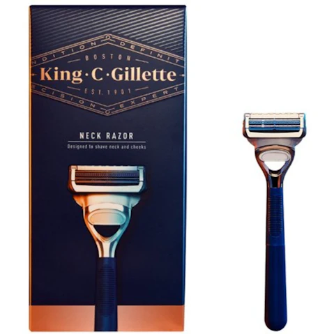 King C. Gillette Neck and Cheeks Razor
