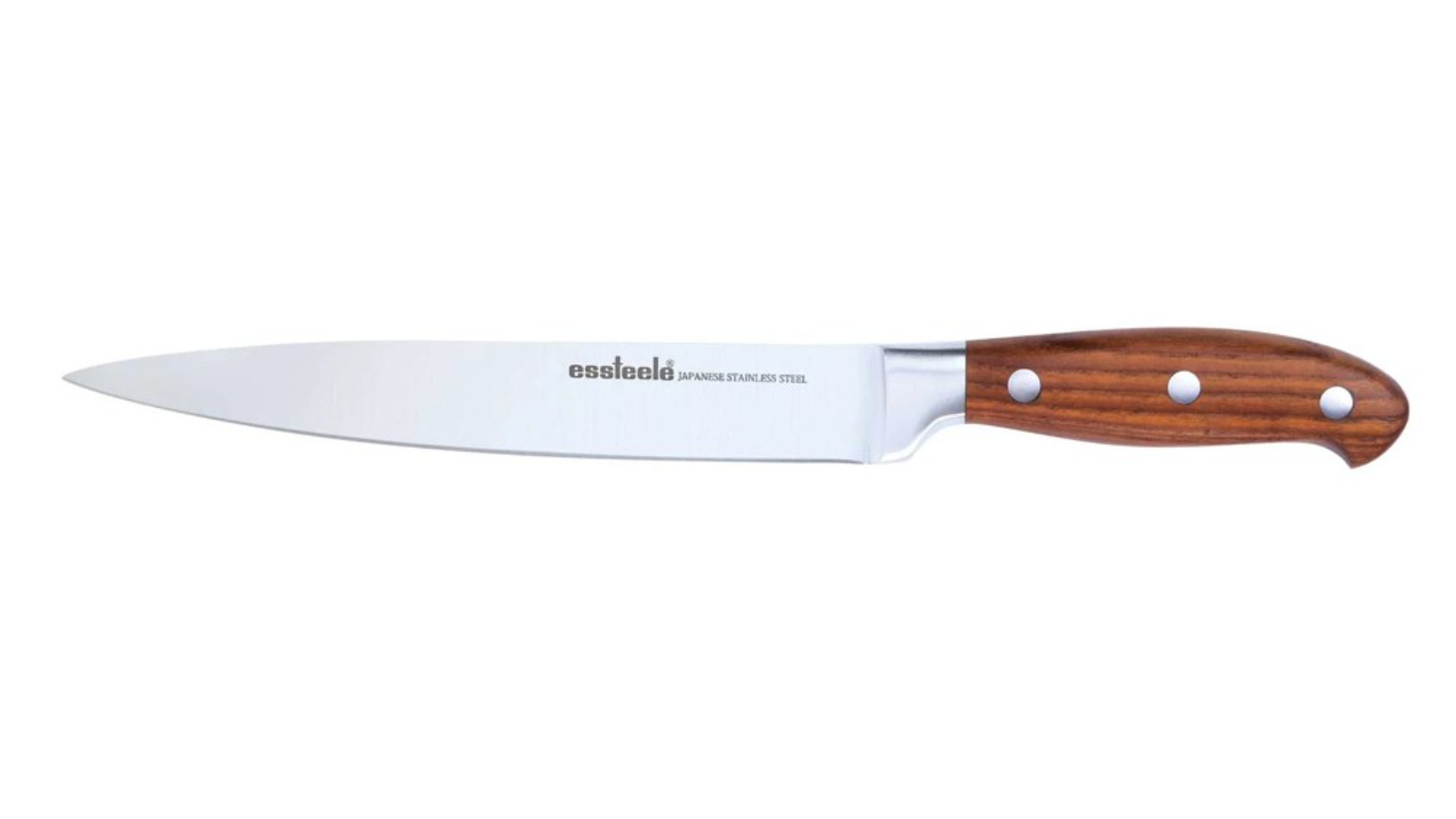 Essteele Carving Knife with Premium Quality Japanese Steel and Wood Handle - 20cm