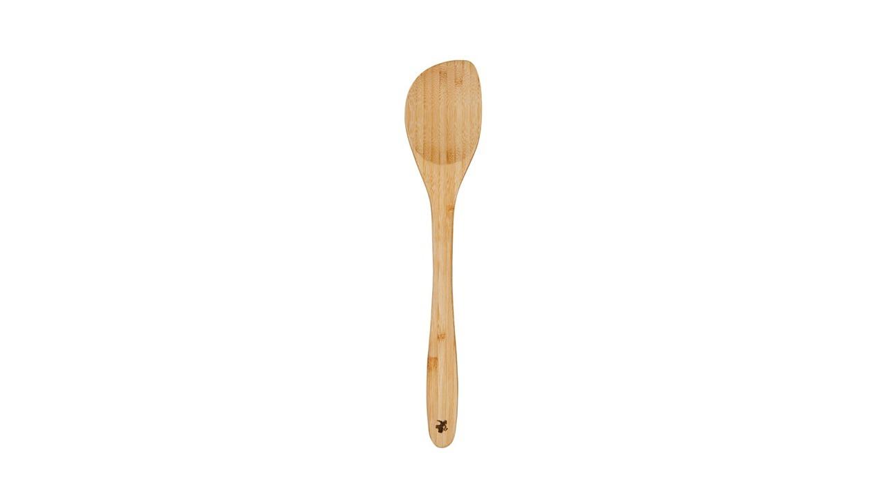 Maxwell and Williams 33cm Brown Servingware Evergreen Bamboo Peaked Spoon