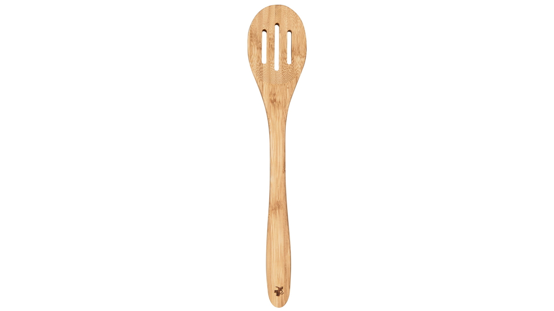 Maxwell and Williams Evergreen Bamboo Slotted Spoon - 33cm