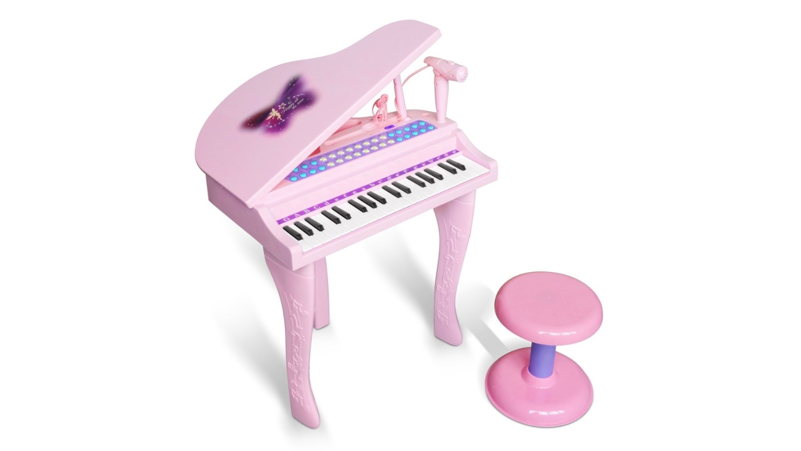 Deluxe Musical Electronic Organ For Kids - Pink