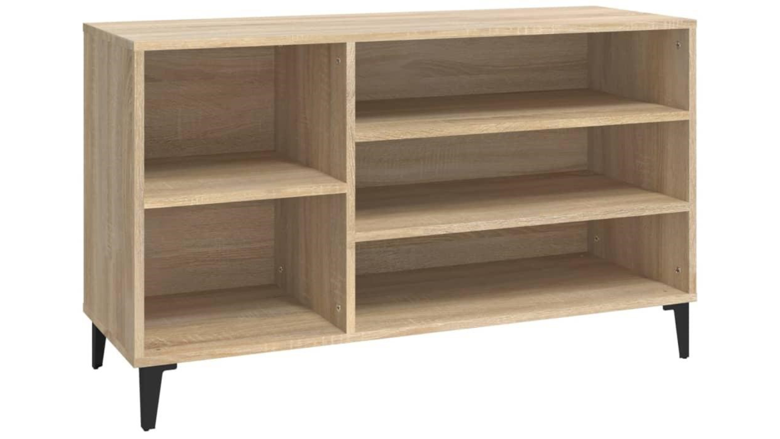 vidaXL 102 x 36 x 60cm Engineered Wood Shoe Cabinets - Sonoma Oak