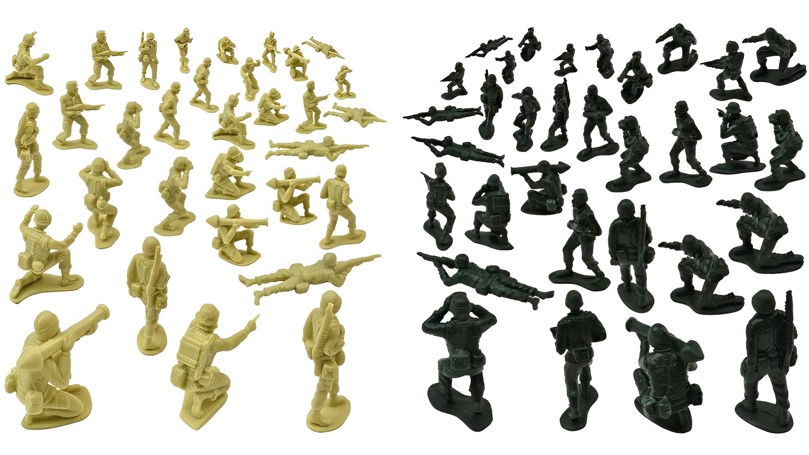 Soldier World 64 Piece Bag Set Art64270