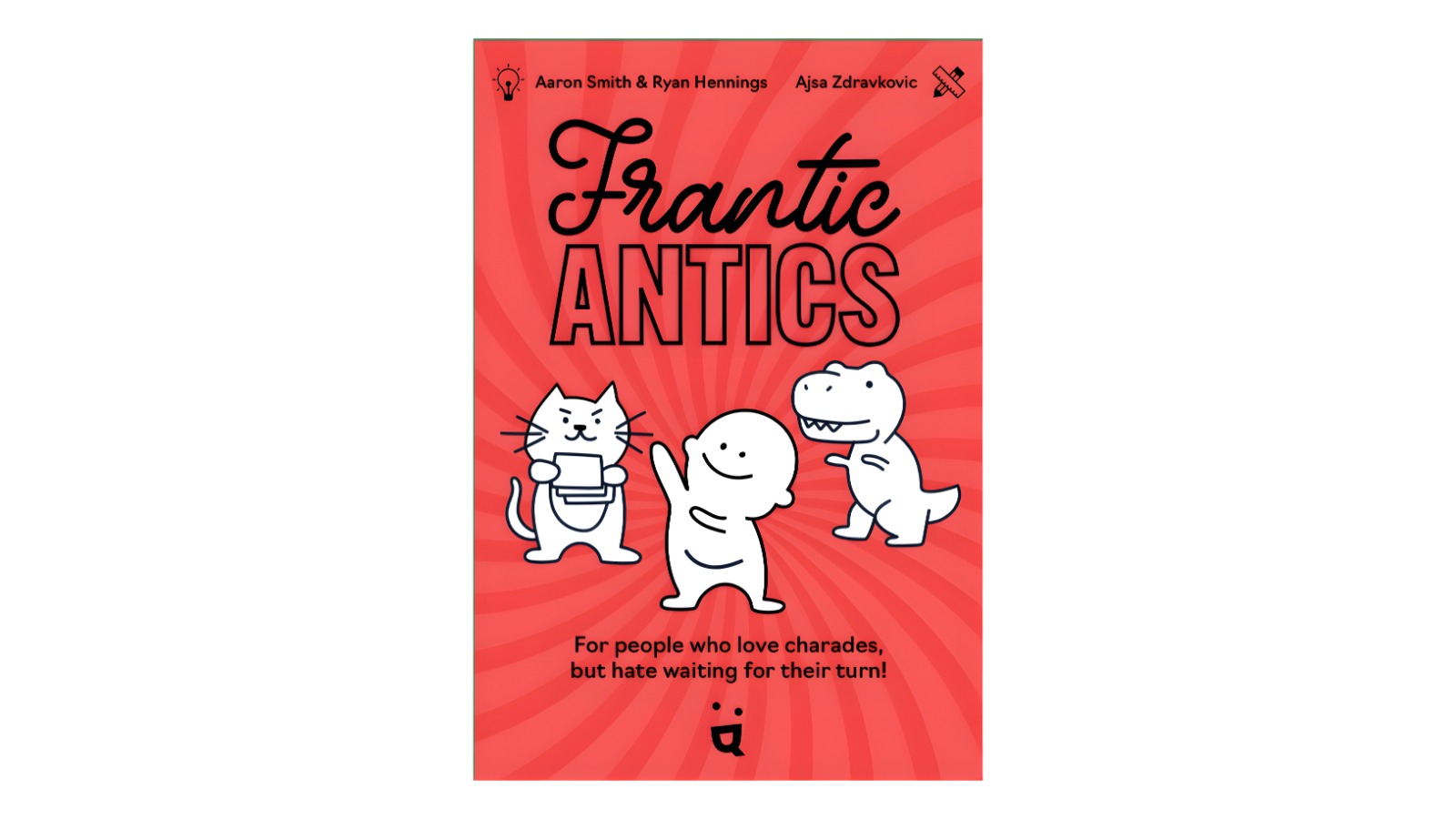 HELVETIQ Frantic Antics Board Game