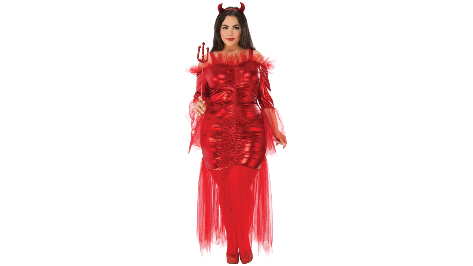 Red Devil Costume - Size Plus