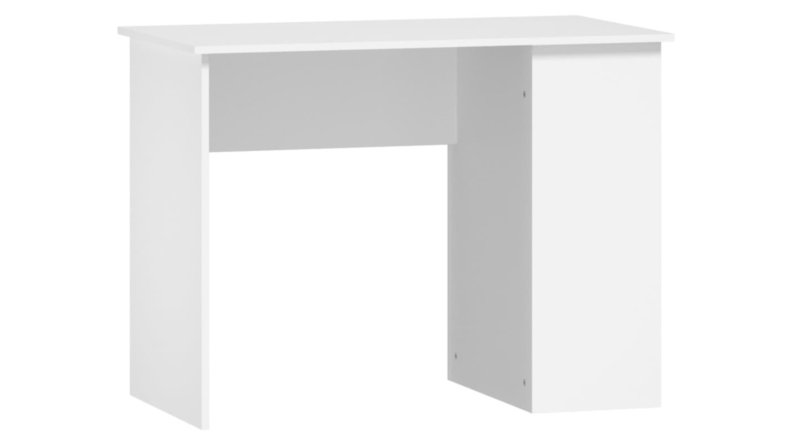 vidaXL White Engineered Wood 100 x 55 x 75cm Desk