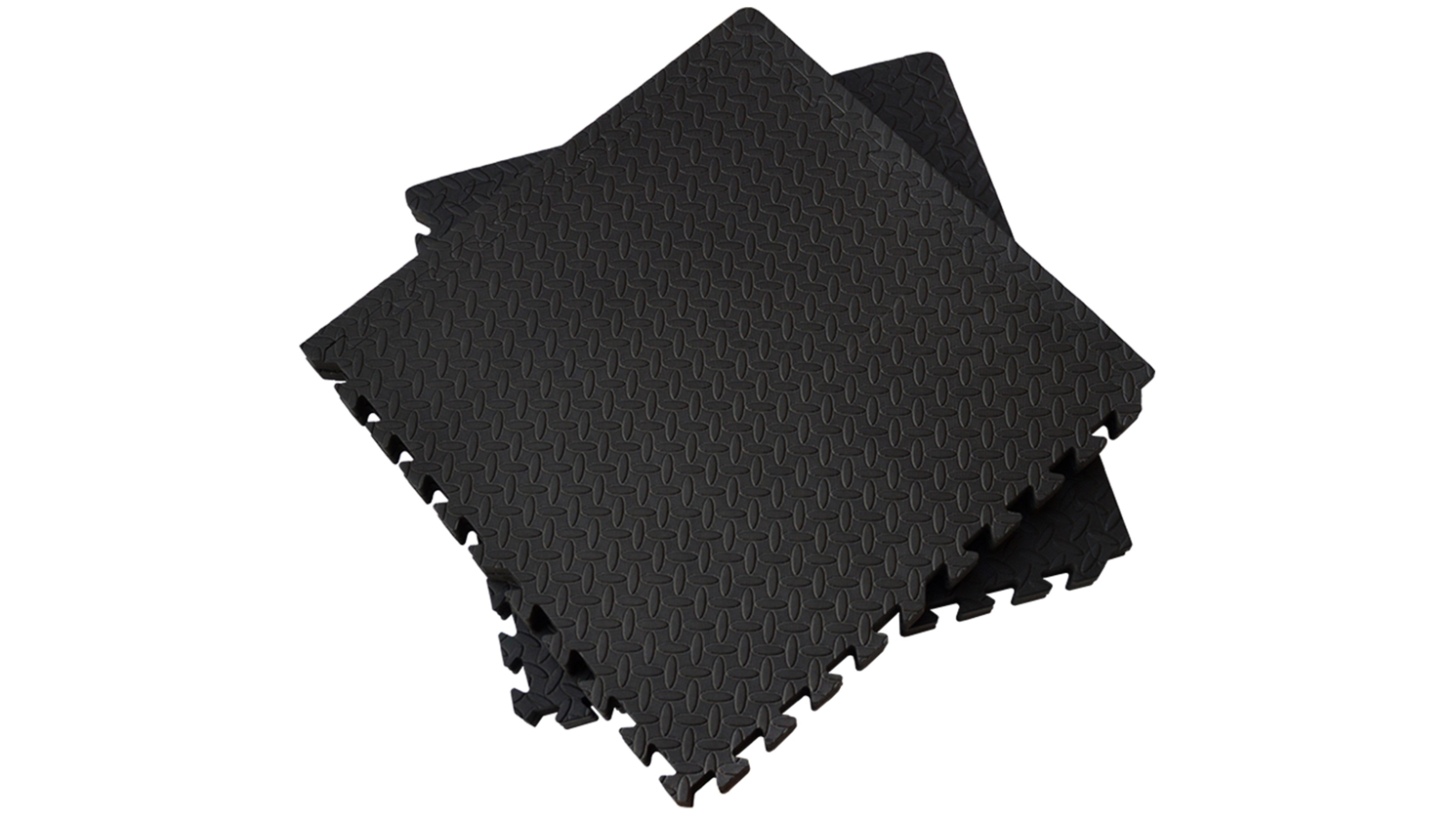 Serrano 12 Tiles EVA Rubber Foam Gym Mat 60cm x 60cm x 2.5cm Fitness Flooring