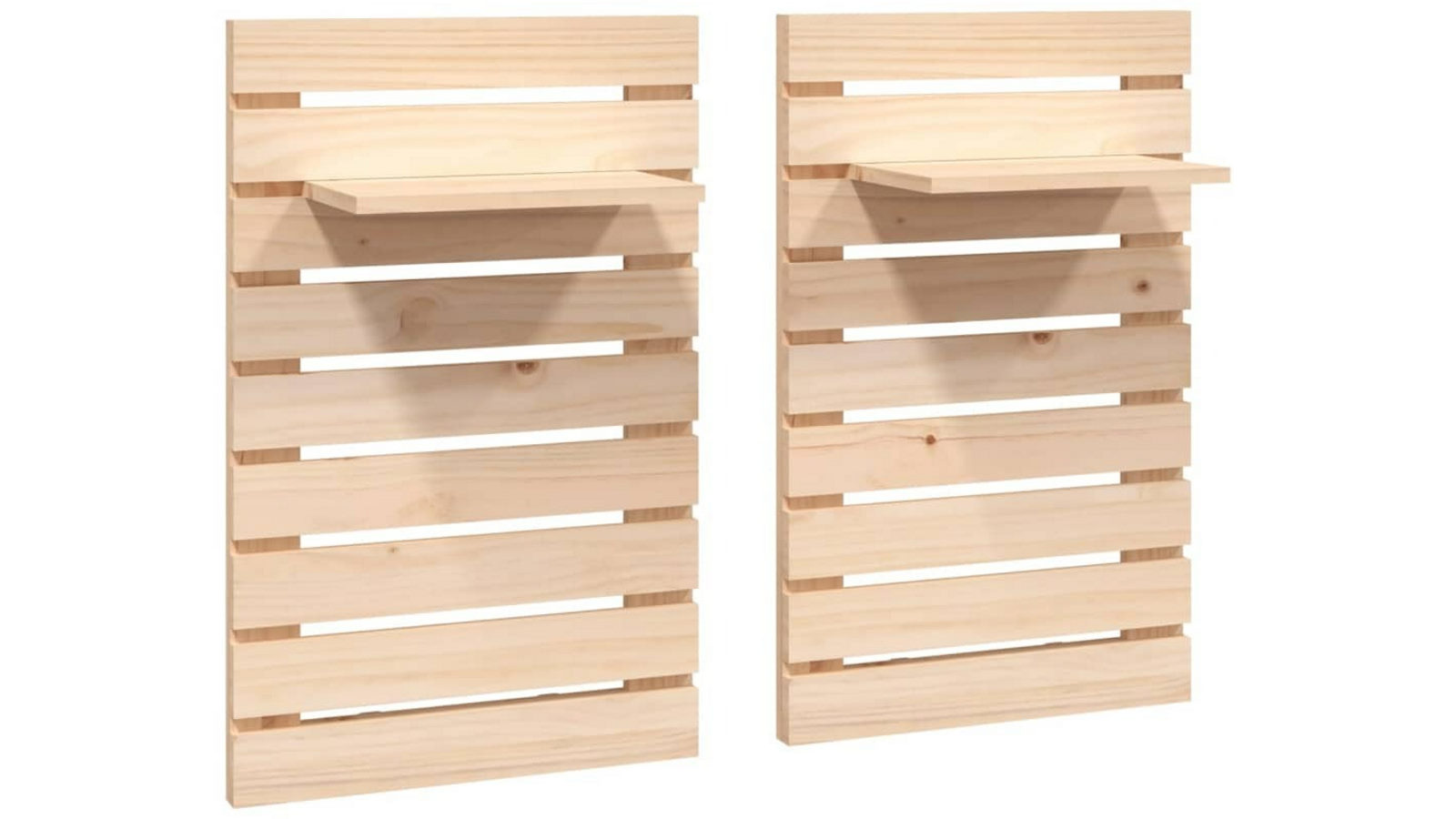 vidaXL 2 Piece Solid Wood Pine
