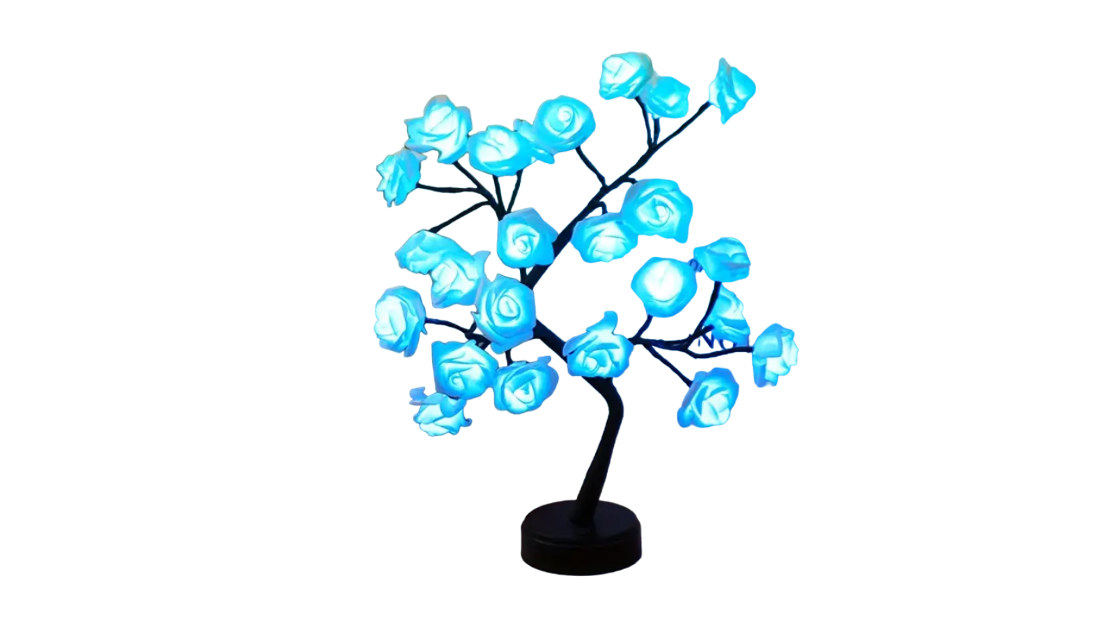 TM Christmas Rose Tree Night Light