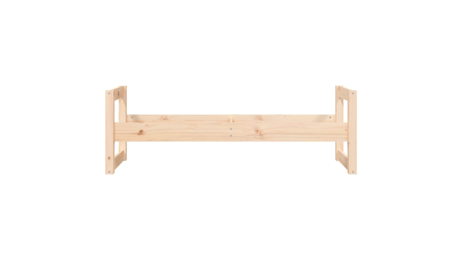 vidaXL Solid Wood Pine Tire Rack - 120 x 40 x 40cm