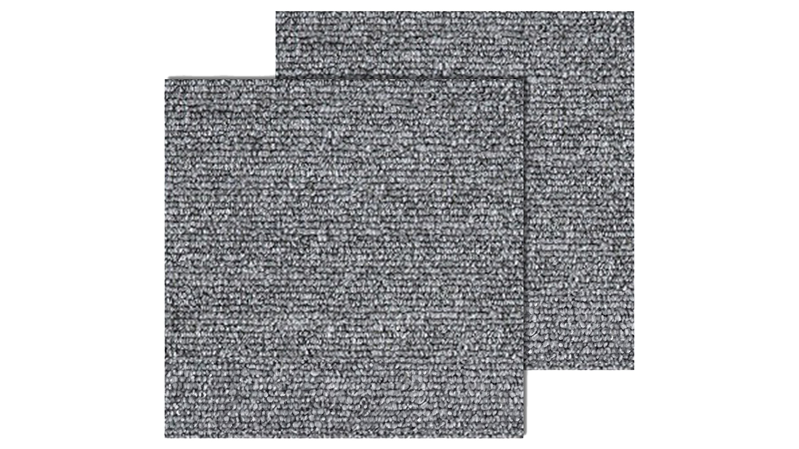 Serrano 5m Box of 2 Premium Carpet Office Flooring Tiles - Grey