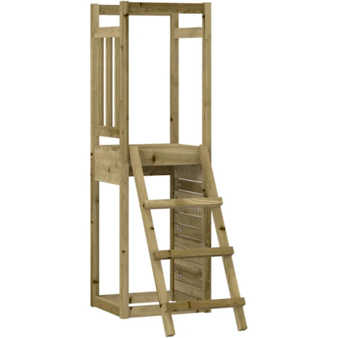 vidaXL Impregnated Pine Wood Outdoor Playset - 53 x 46.5 x 169cm