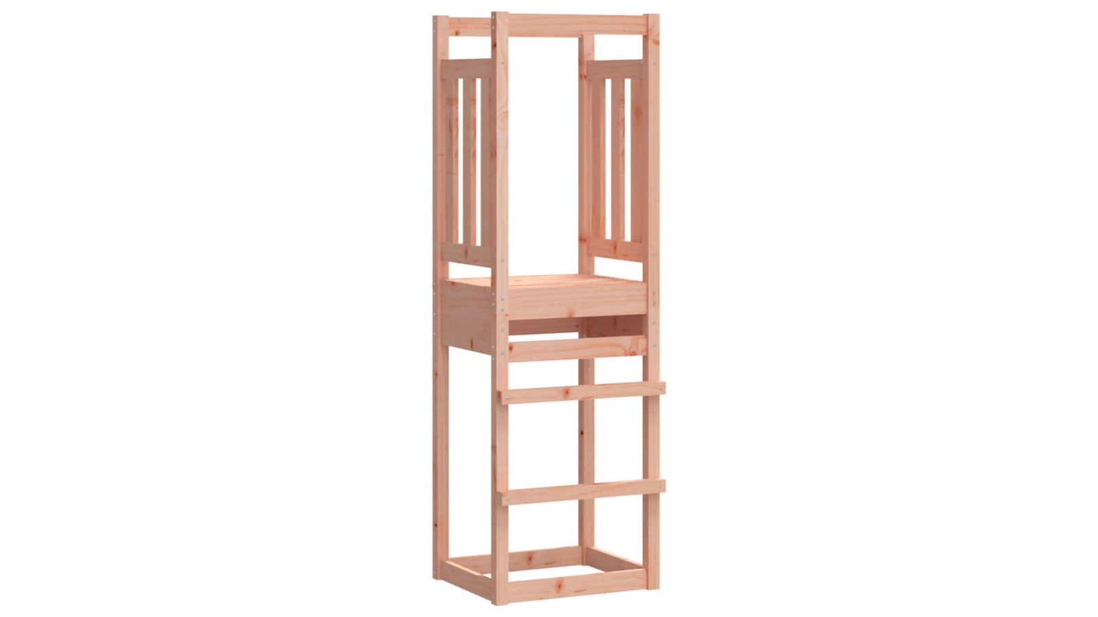 vidaXL Solid Douglas Wood Play Tower - 53 x 46.5 x 169cm