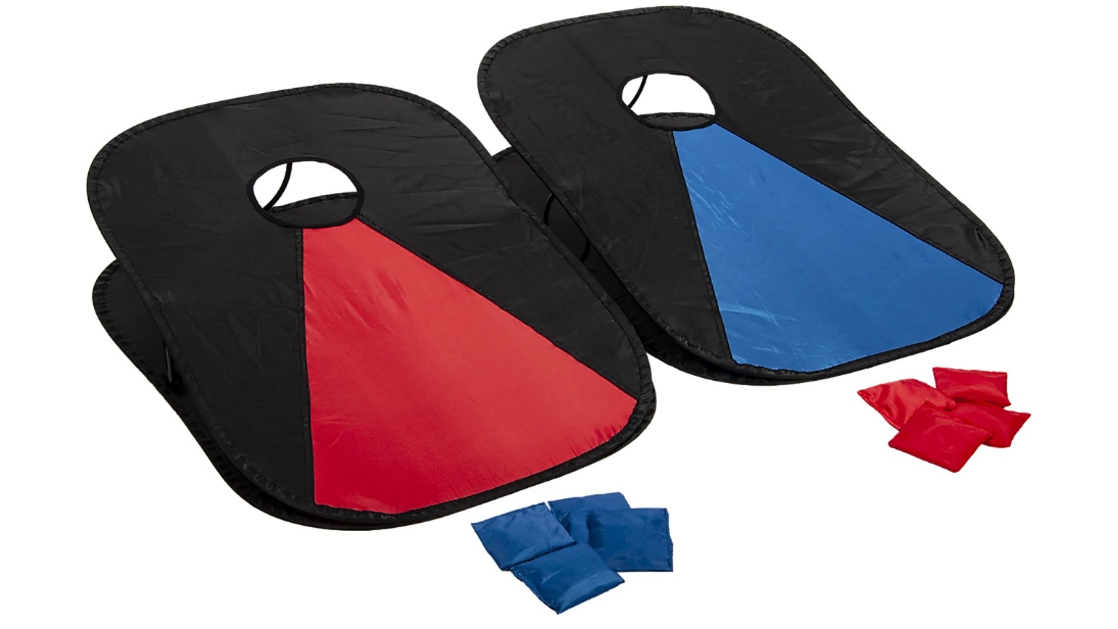 Serrano Collapsible Portable Corn Hole Boards With 8 Corn Hole Bean Bags and Carry Case