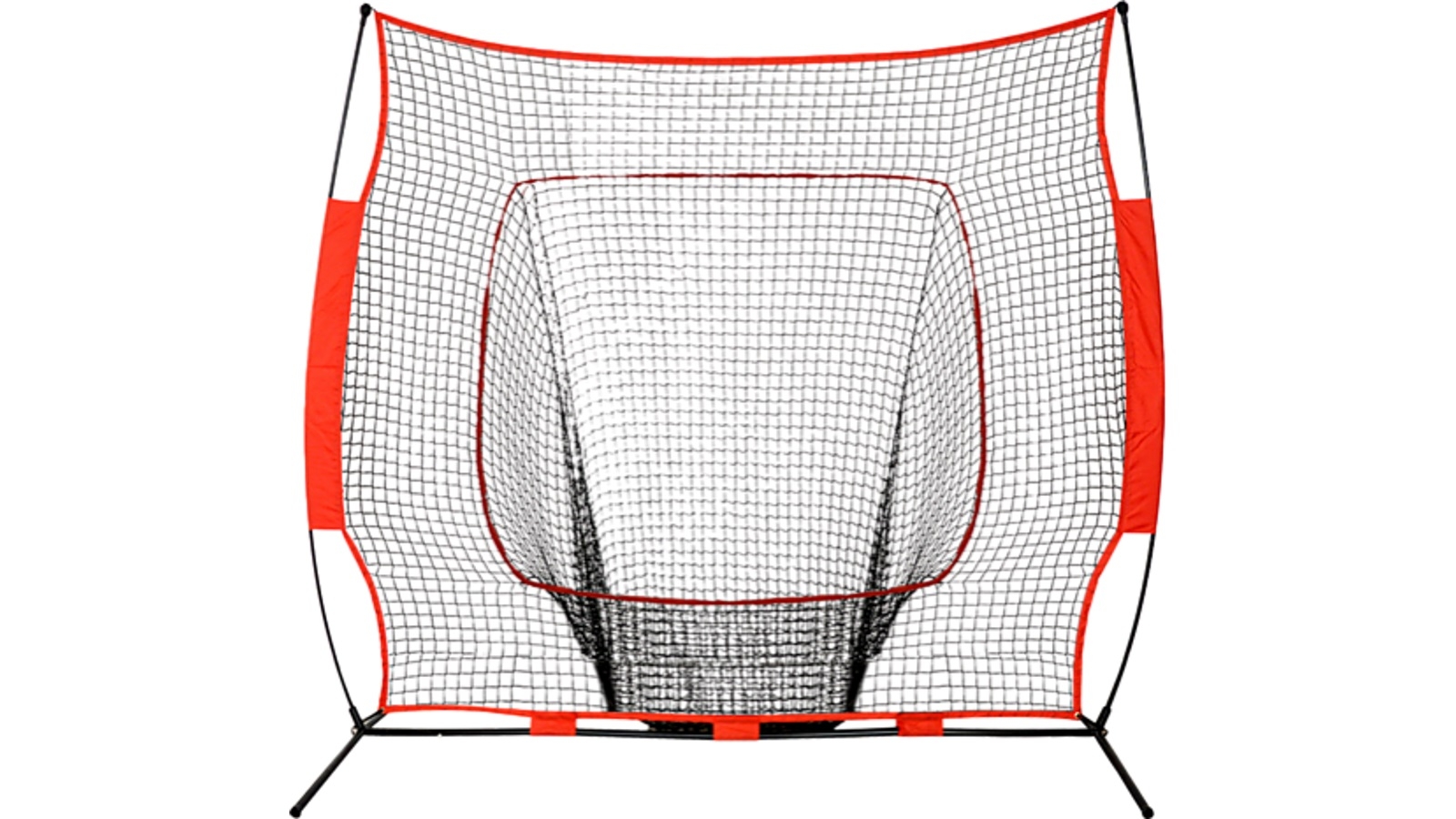 Portable Baseball Training Net Stand  for Softball Practice Sports Tennis