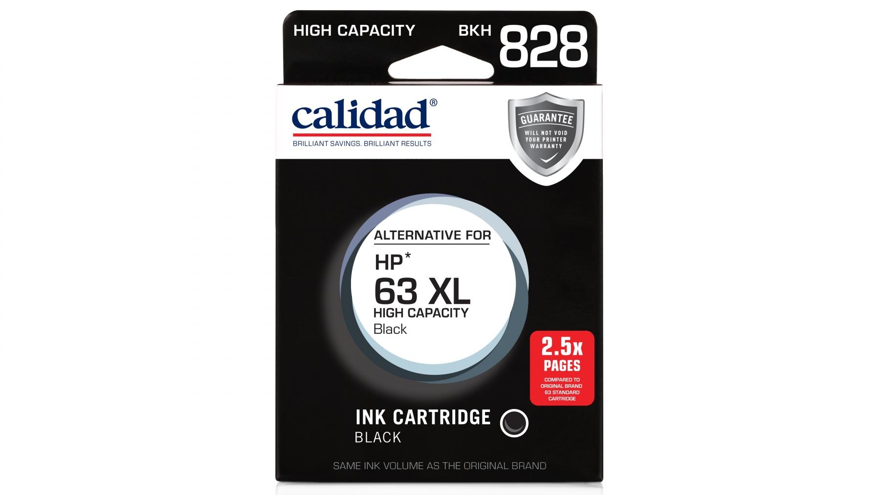Calidad HP 63XL Ink Cartridge - Black