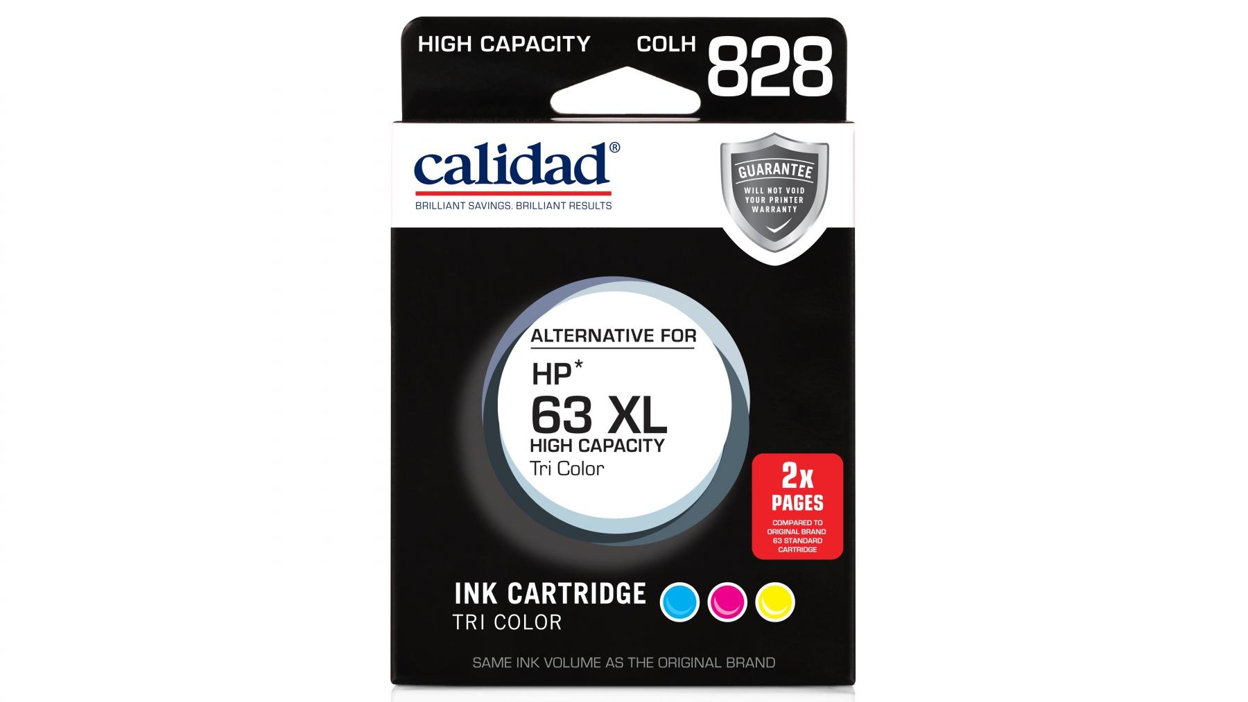 Calidad HP 63XL Ink Cartridge - Tri Colour