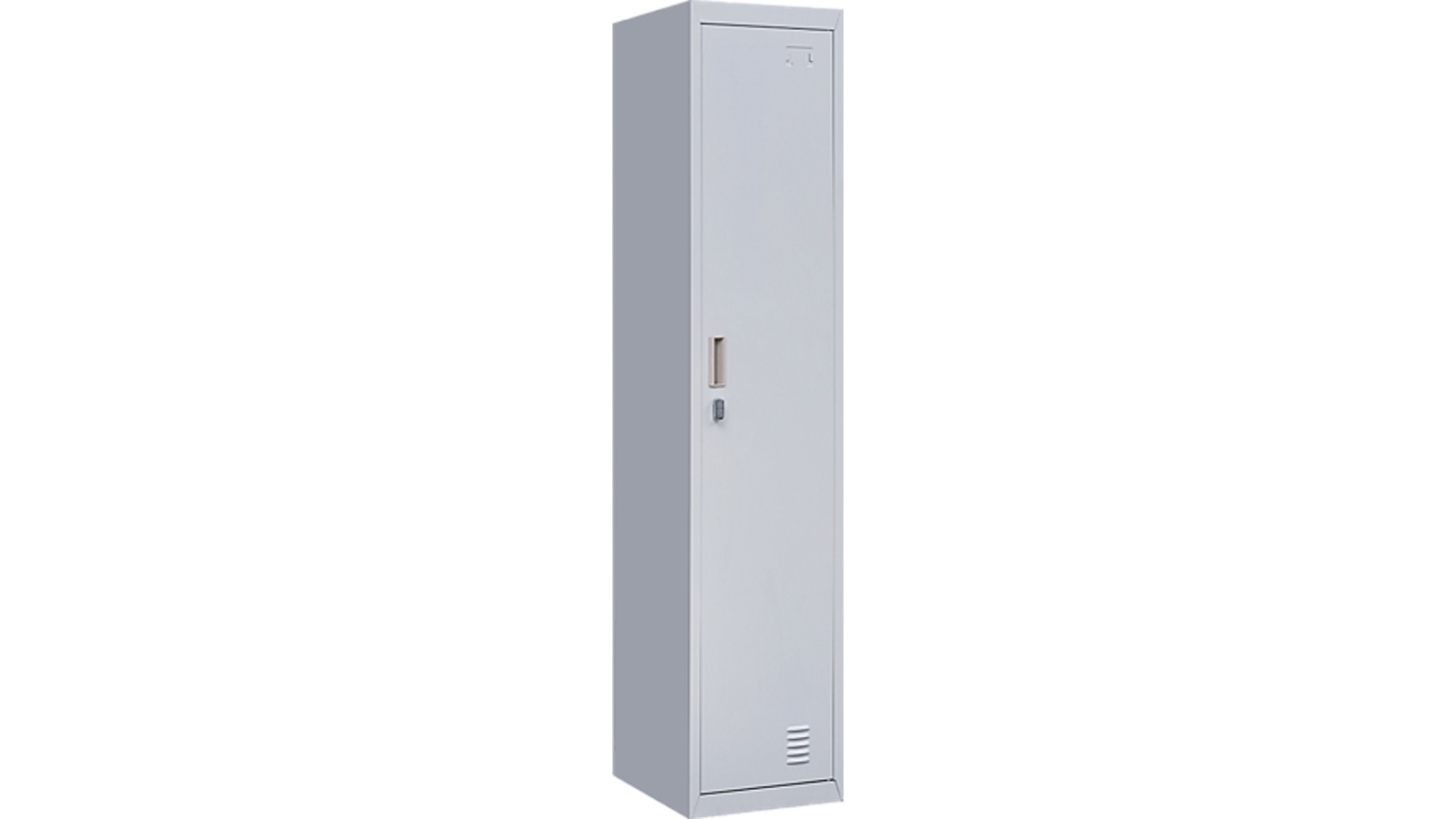 Serrano One - Door Padlock Operated Locker Cabinet - Grey