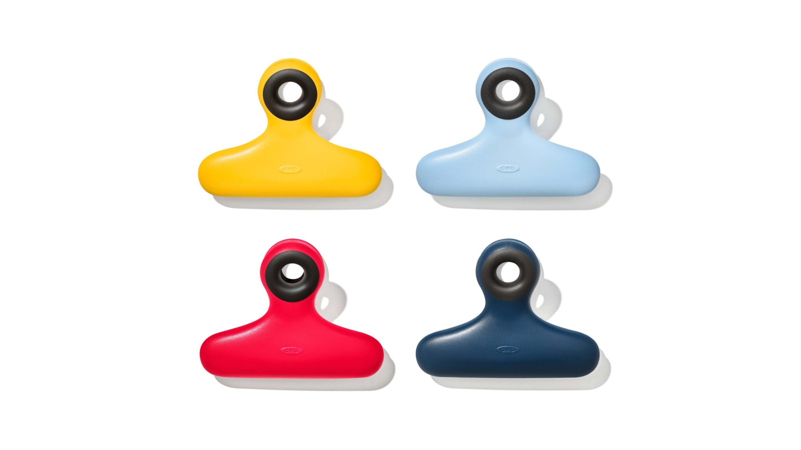 Oxo 4 Piece Good Grips Heavy-Duty Bag Clip - 8.9cm