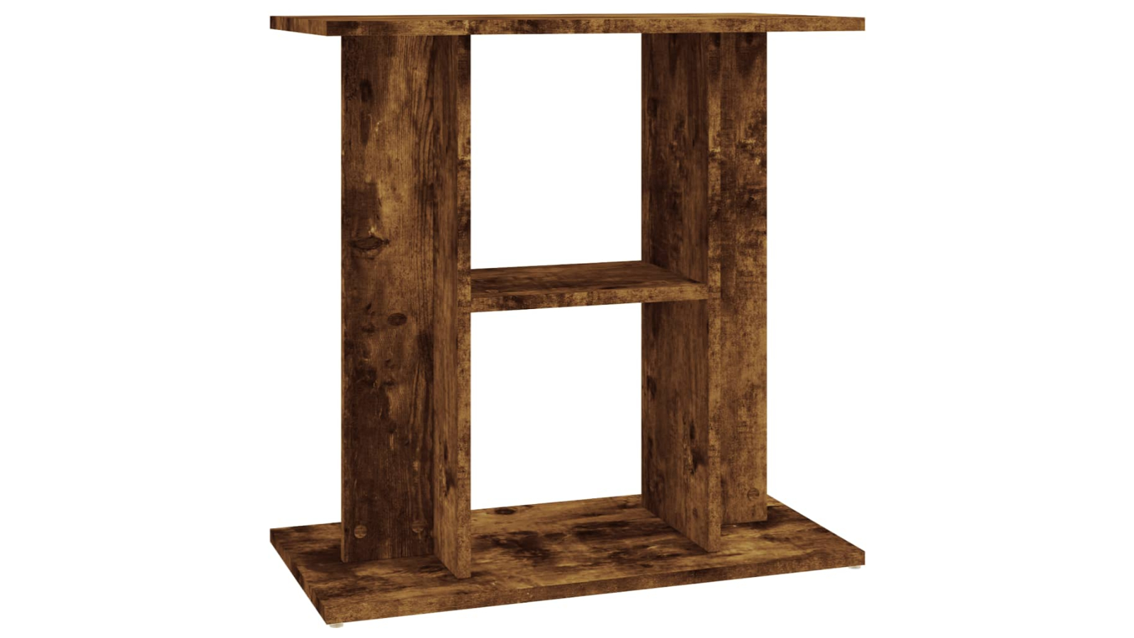 vidaXL 60 x 30 x 60cm Engineered Wood Aquarium Stand - Smoked Oak
